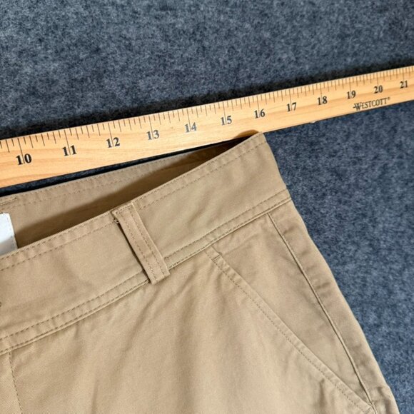 I Love Ugly Slim Kobe Chino Pants Cropped Beige Tan Sz Medium 32x26 Casual Work - Picture 10 of 14